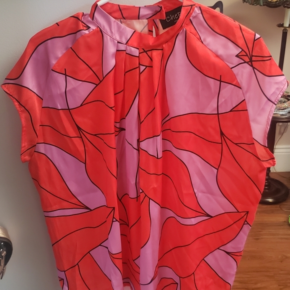 CHEPE, Italy blouse - Vibrant colors, Never Worn, SIZE L - Picture 2 of 7